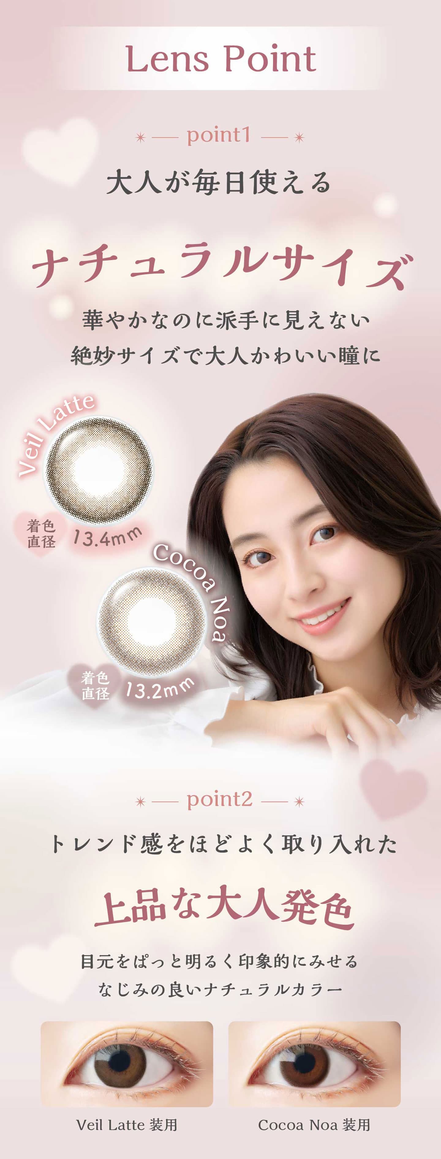 エルーミャワンデーマルチフォーカル（Elumia 1day Multifocal） 遠近両用カラコンのレンズポイント