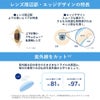 ワンデーアキュビューモイスト 乱視用　製作範囲