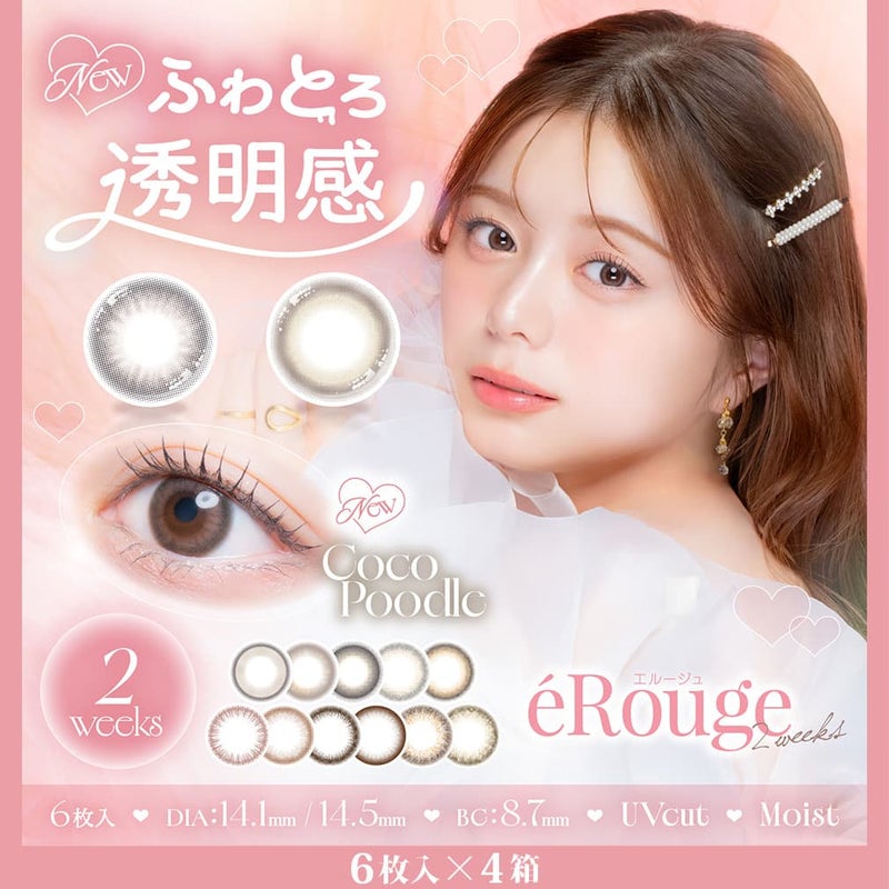 【送料無料】エルージュ (eRouge)  6枚入 4箱セット